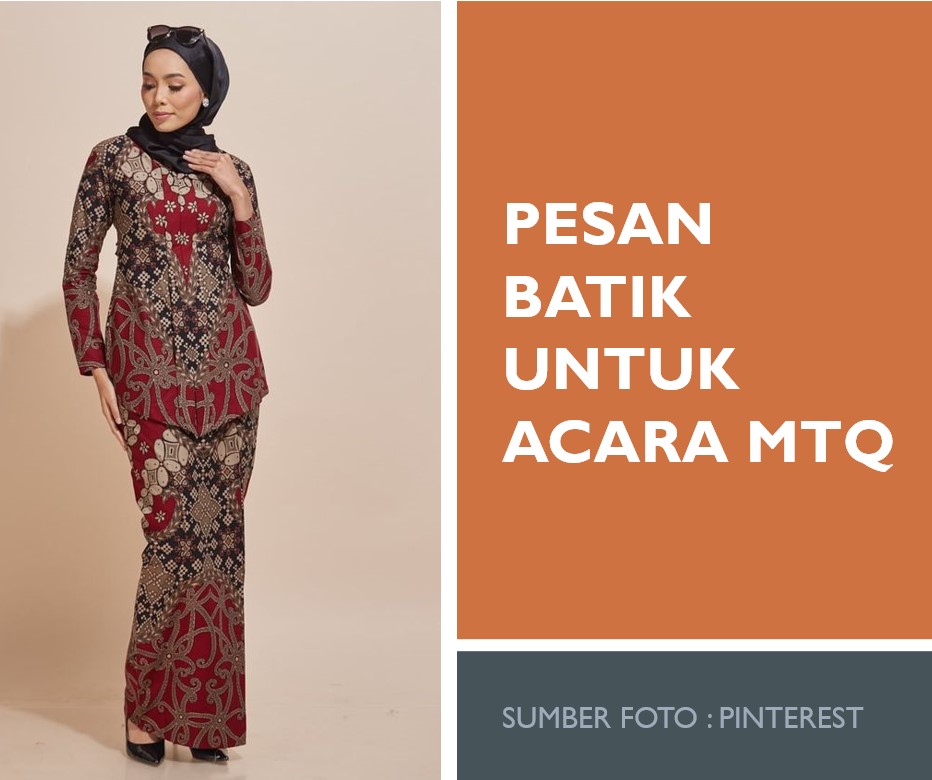 Pesan Seragam Batik MTQ