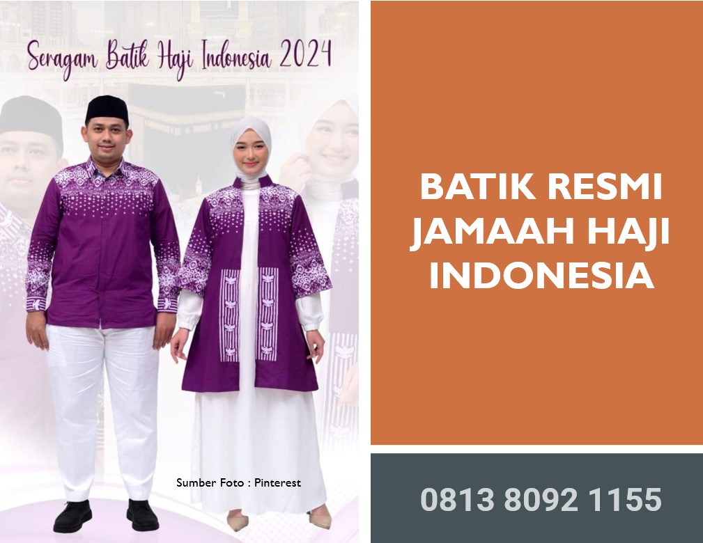 Batik Resmi Jamaah Haji Indonesia