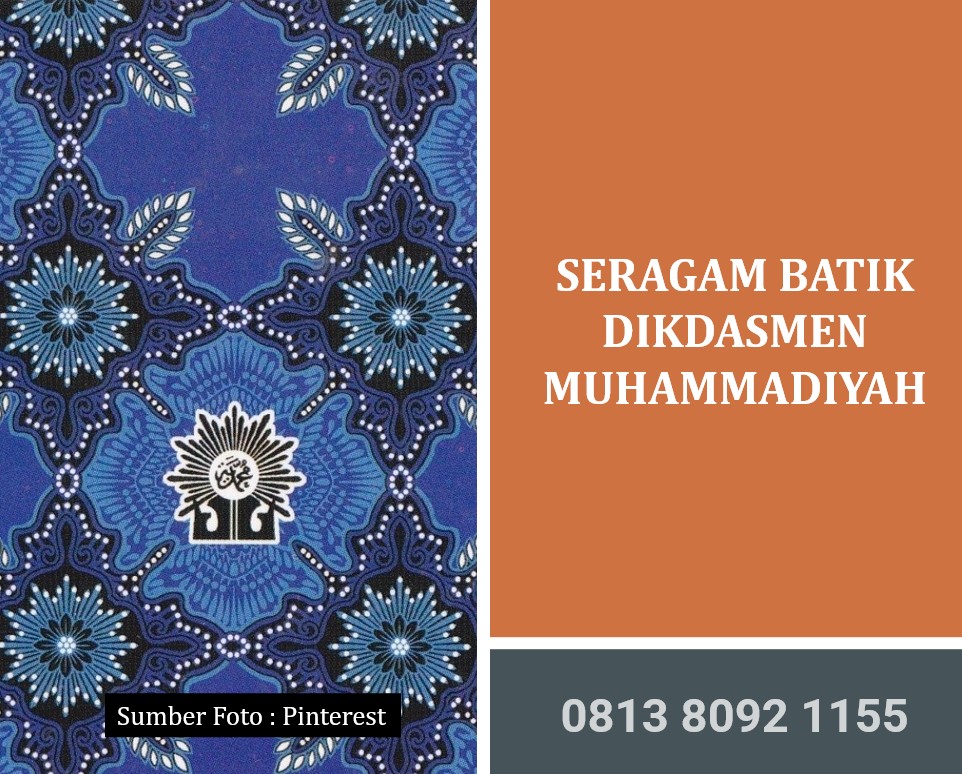 Seragam Batik Dikdasmen Muhammadiyah: Simbol Identitas dan Keunggulan Pendidikan