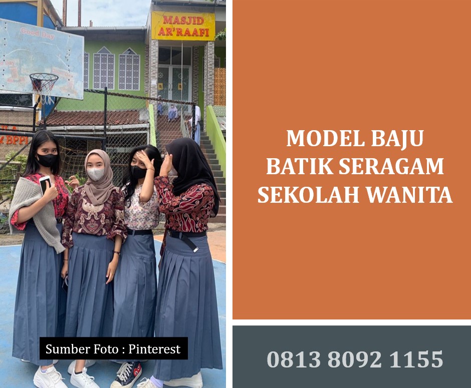 Model Baju Batik Seragam Sekolah Wanita: Harmoni Tradisi dan Gaya Modern
