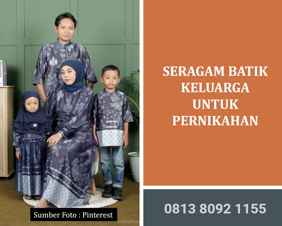 Seragam Batik Keluarga untuk Pernikahan: Pilihan Elegan dan Berbudaya