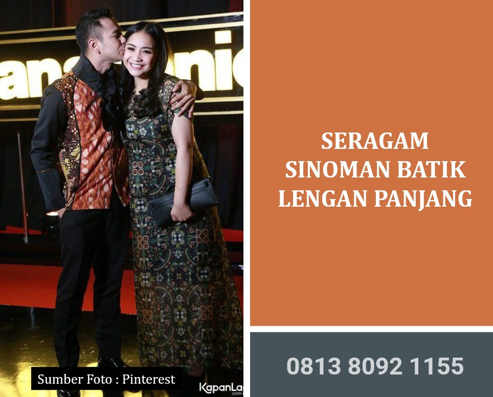 Seragam Sinoman Batik Lengan Panjang: Elegan dan Berbudaya dalam Setiap Acara