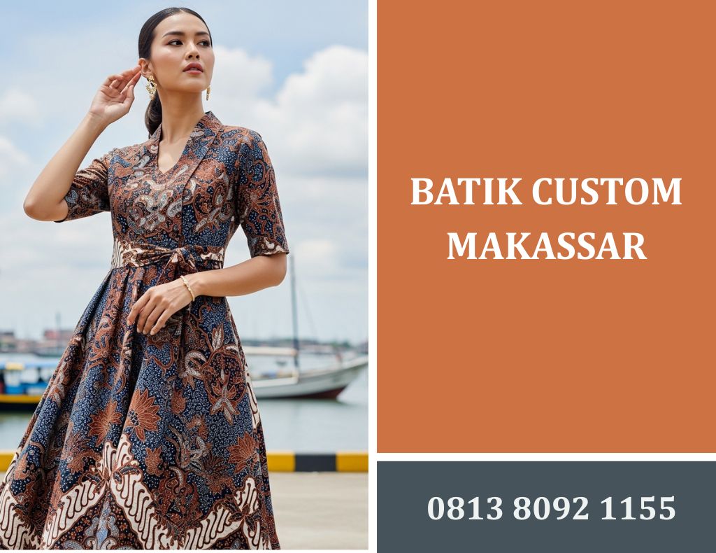 Layanan Terbaik Batik Custom Makassar dari Arnala Batik