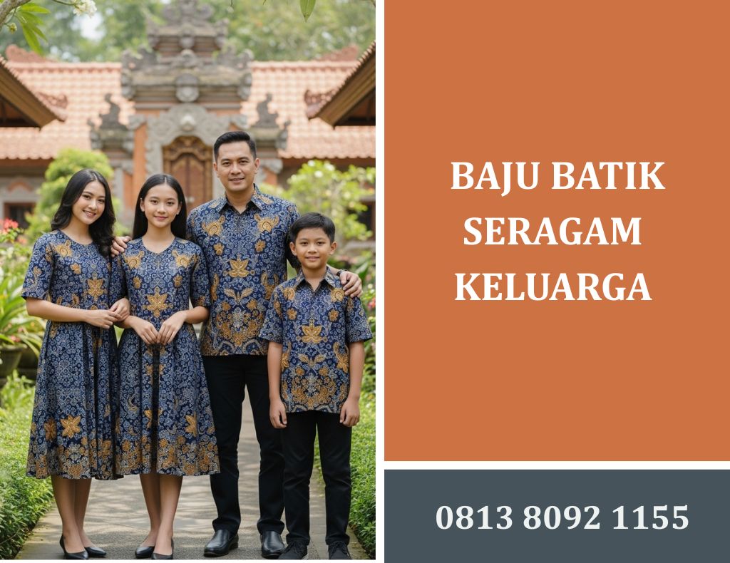 Harga Baju Batik Seragam Keluarga dan Faktor Penentunya