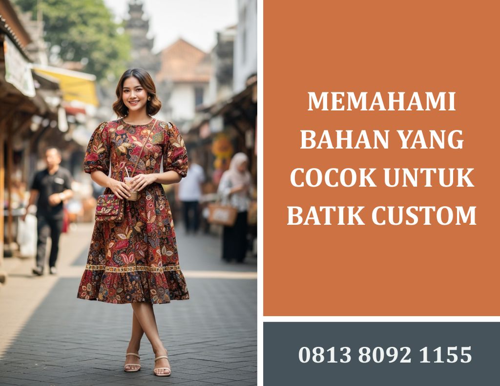 Memahami Bahan yang Cocok untuk Batik Custom
