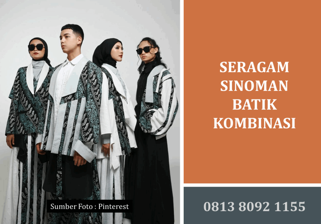 Seragam Sinoman Batik Kombinasi: Simbol Keindahan dan Kekompakan dalam Setiap Acara