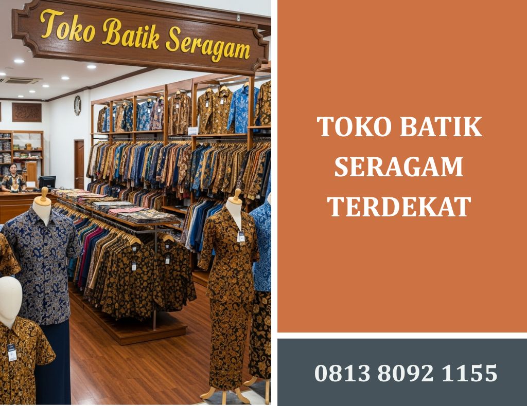 Cara Menemukan Toko Batik Seragam Terdekat Berkualitas