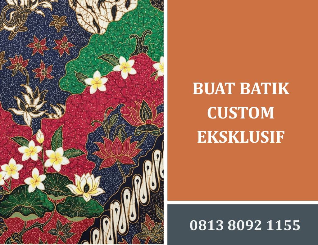 Buat Batik Custom Eksklusif Cerminan Identitas Anda Bersama Arnala Batik