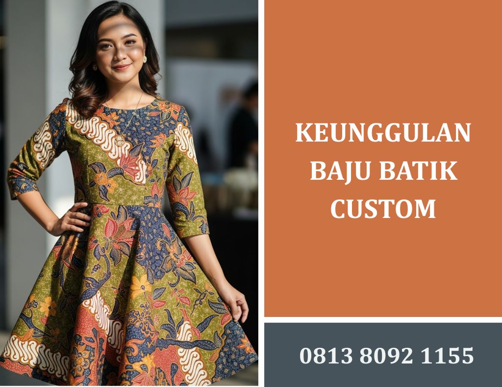 Keunggulan Baju Batik Custom Eksklusif Sesuai Keinginan Anda