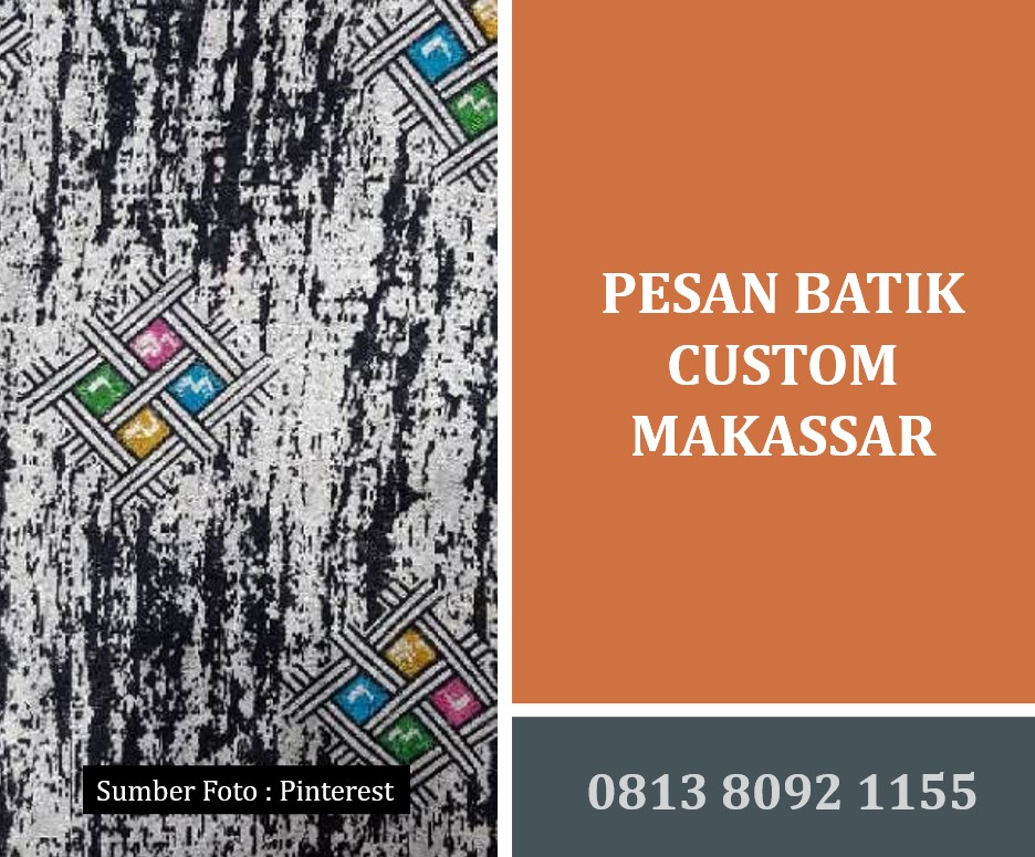 Pesan Batik Custom Makassar: Solusi Seragam dan Identitas Visual yang Eksklusif