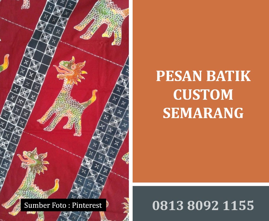 Pesan Batik Custom Semarang: Solusi Identitas Seragam Unik dan Elegan