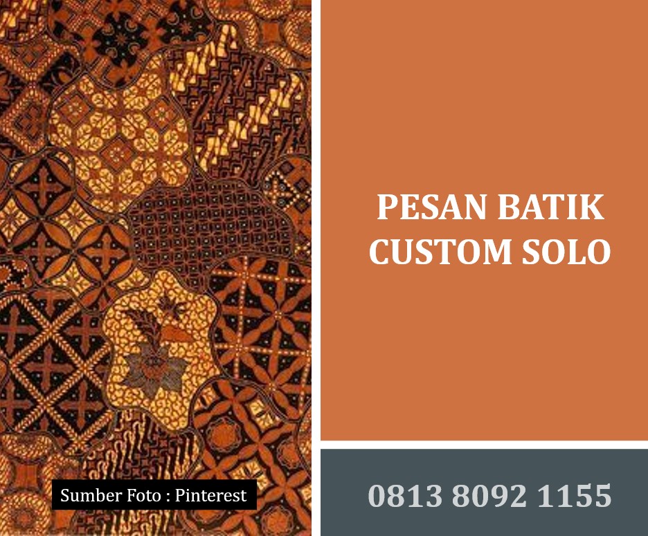Pesan Batik Custom Solo: Menciptakan Identitas Eksklusif dengan Sentuhan Warisan Budaya