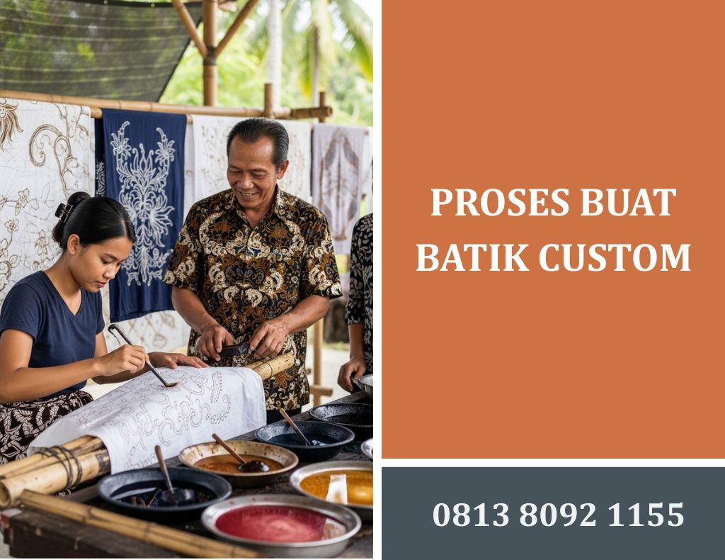 Proses Buat Batik Custom Eksklusif