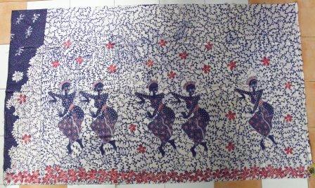 batik motif penari cokek
