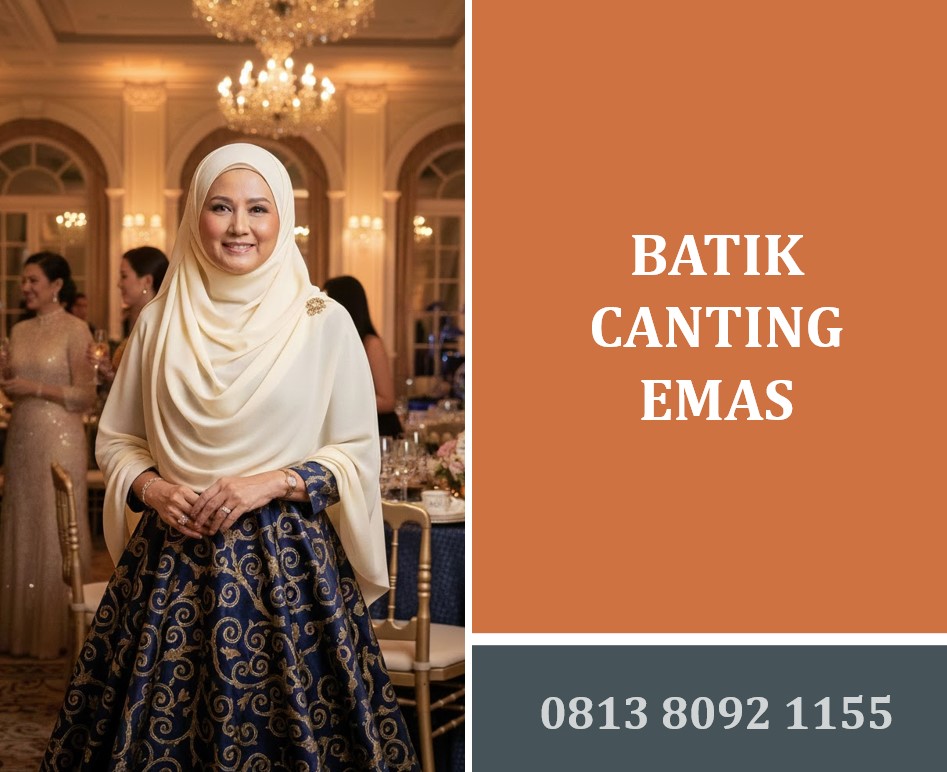 Batik Canting Emas: Kemewahan Tradisi dalam Setiap Goresan