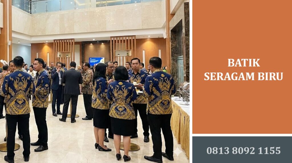 Batik Seragam Biru: Pilihan Elegan dan Profesional untuk Identitas Korporat