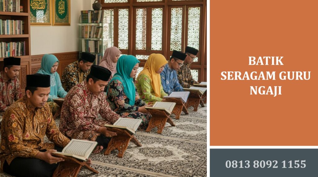 Batik Seragam Guru Ngaji: Pilihan Terbaik untuk Penampilan Syar’i dan Berwibawa
