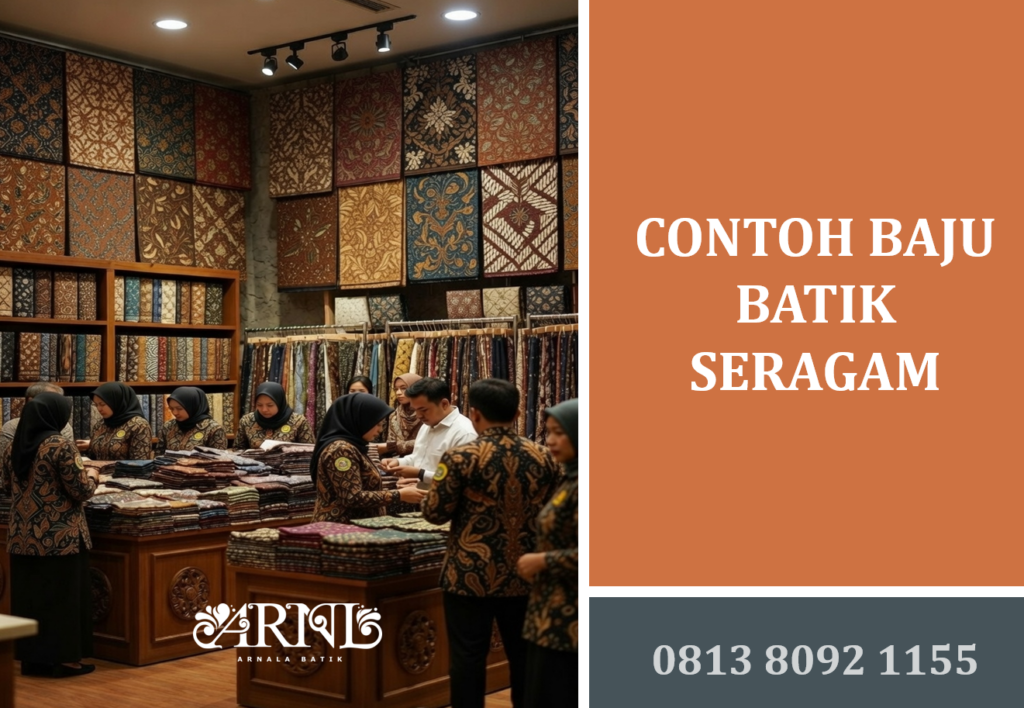 Contoh Baju Batik Seragam