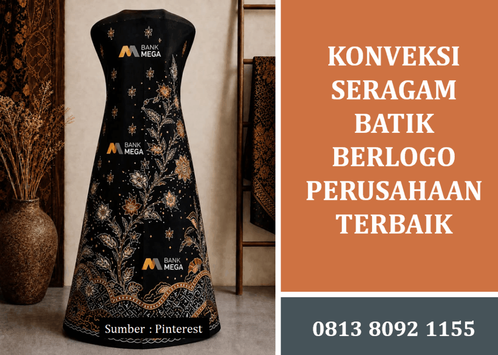 Konveksi Seragam Batik Berlogo Perusahaan Terbaik untuk Branding Bisnis