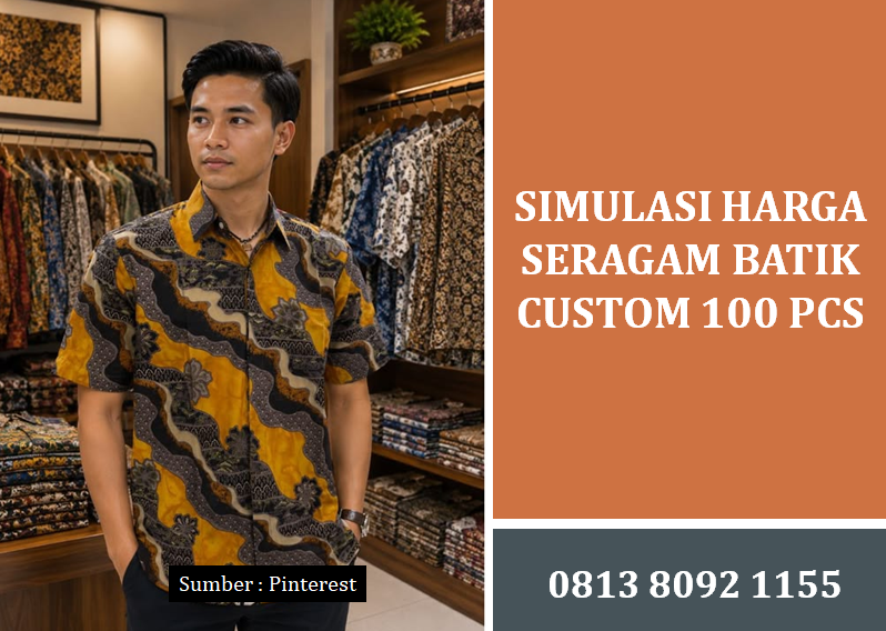 Simulasi Harga Seragam Batik Custom 100 Pcs: Panduan Investasi Busana Perusahaan